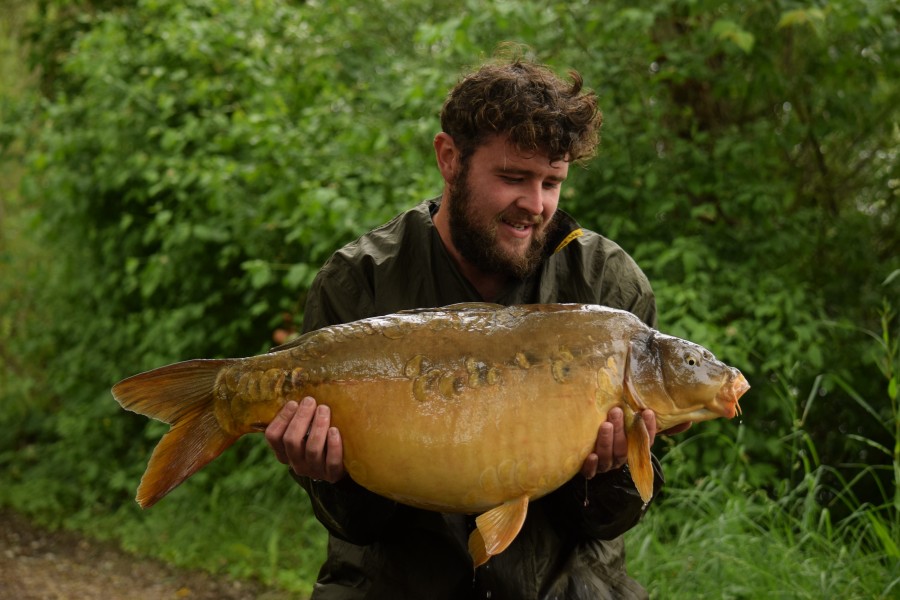 The Courier the first time it came out this week, 28lb