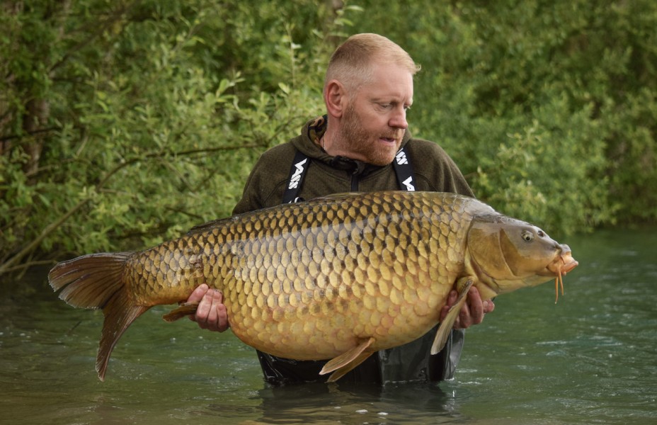 Soliid at a new top weight of 58lb for Steve in Baxters