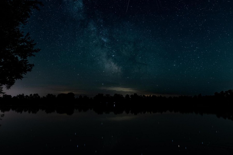 Night over Main Lake taken by Steve Harrison